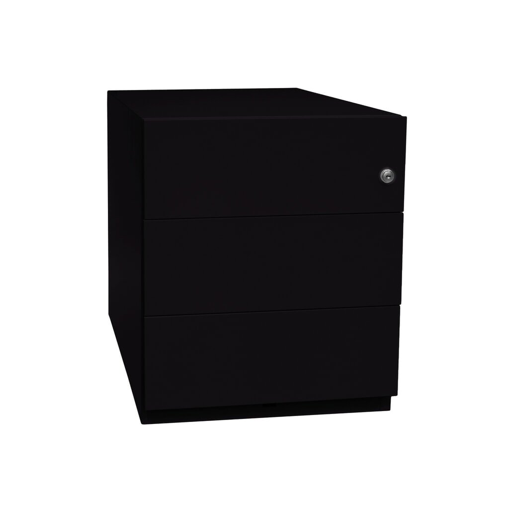 Product afbeelding: Ladekast op wielen Note™, hxbxd 495 x 420 x 565 mm, 3 lades, zwart
