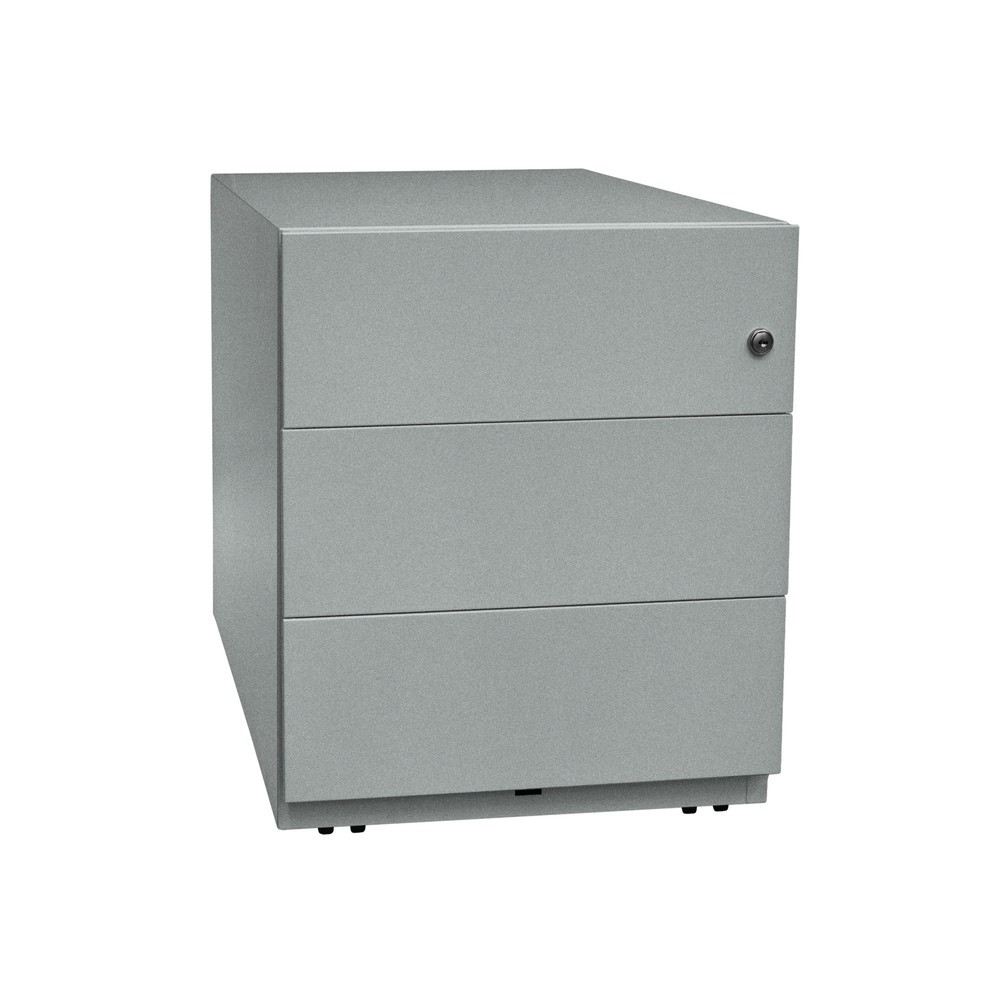 Product afbeelding: Ladekast op wielen Note™, hxbxd 495 x 420 x 565 mm, 3 lades, zilver