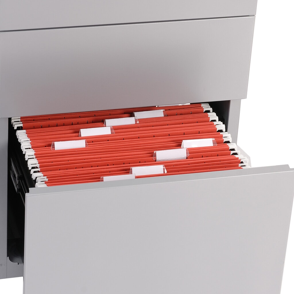 Ladekast op wielen Note™ met hangmappen en lade, hxbxd 495 x 420 x 565 mm, zwart Productafbeelding nr. 5: Ladekast op wielen Note™ met hangmappen en lade, hxbxd 495 x 420 x 565 mm, zwart