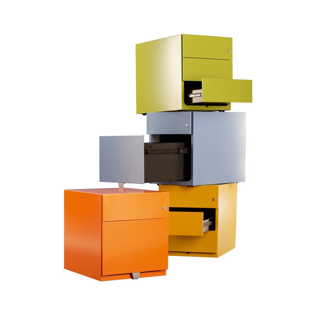 Ladekast op wielen Note™ met hangmappen en lade, hxbxd 495 x 420 x 565 mm, zwart Productafbeelding nr. 9: Ladekast op wielen Note™ met hangmappen en lade, hxbxd 495 x 420 x 565 mm, zwart