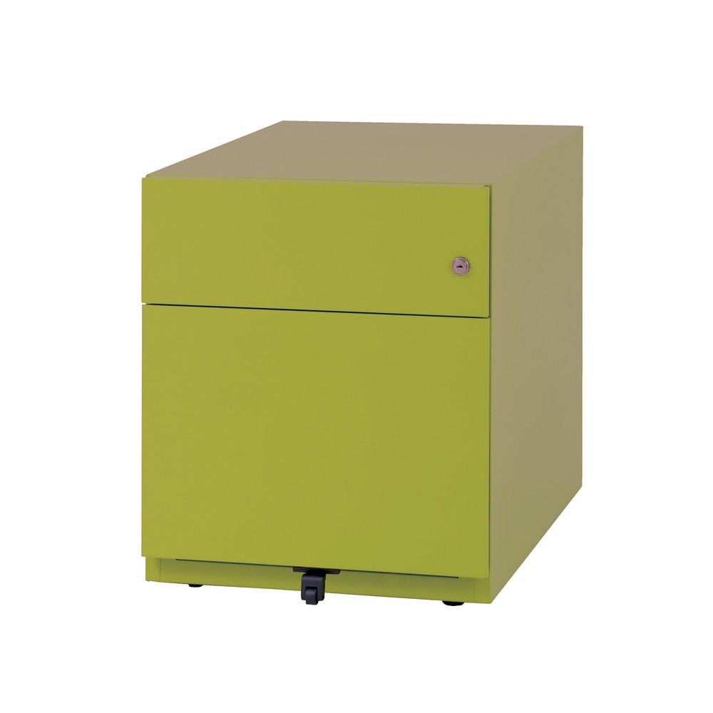 Productafbeelding nr. 7: Ladekast op wielen Note™ met hangmappen en lade, h x b x d 495 x 420 x 565 mm, groen