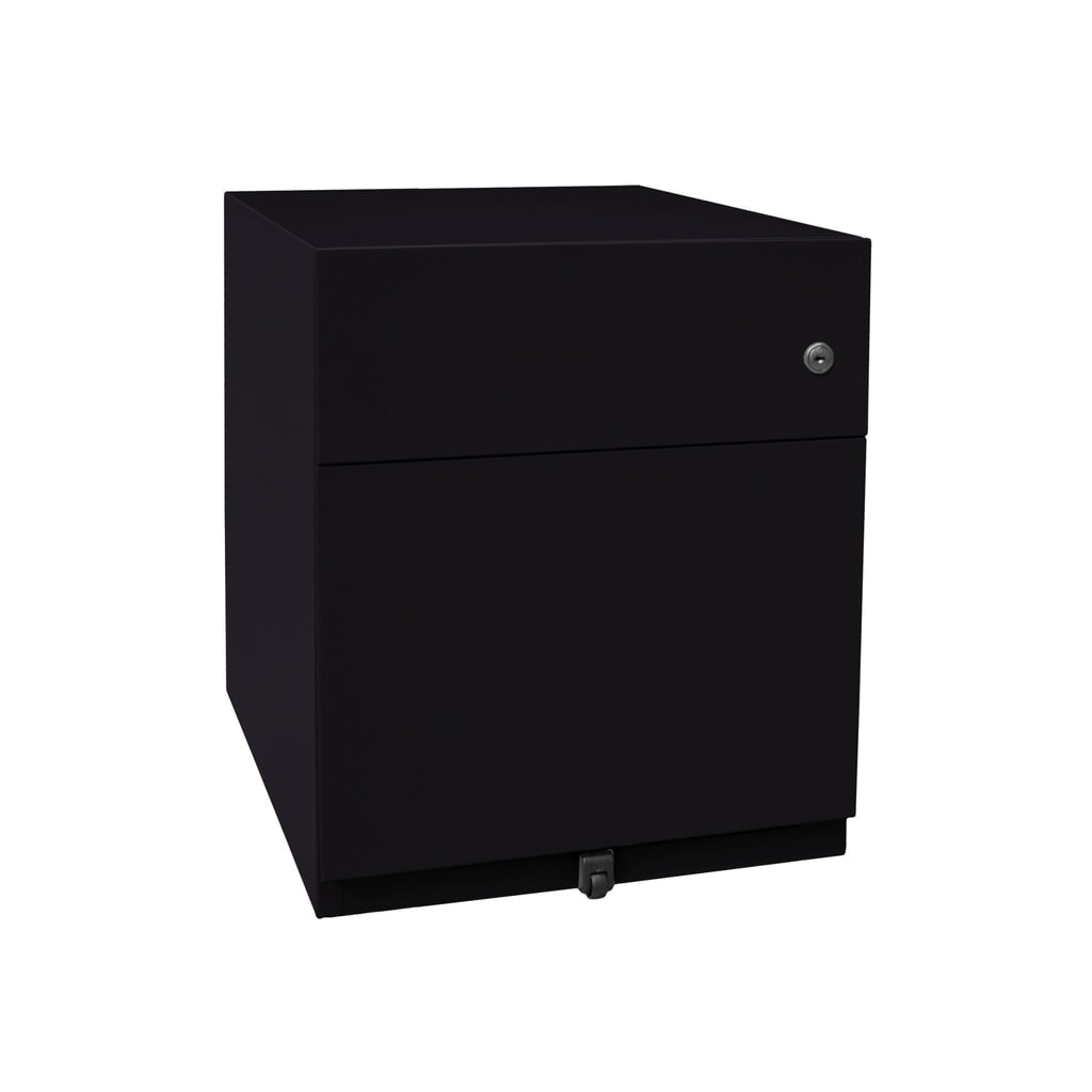 Ladekast op wielen Note™ met hangmappen en lade, hxbxd 495 x 420 x 565 mm, zwart Productafbeelding nr. 7: Ladekast op wielen Note™ met hangmappen en lade, hxbxd 495 x 420 x 565 mm, zwart