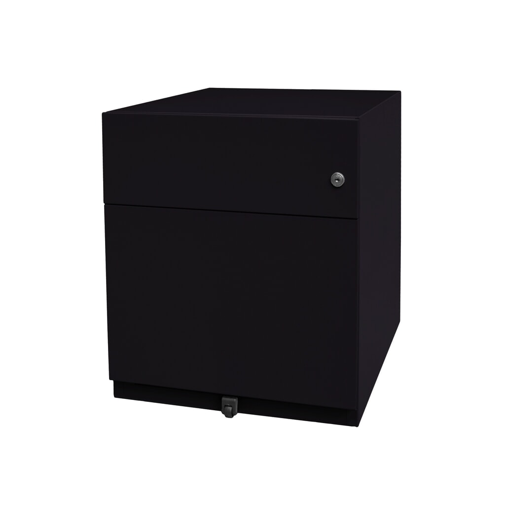 Product afbeelding: Ladekast op wielen Note™ met hangmappen en lade, hxbxd 495 x 420 x 565 mm, zwart