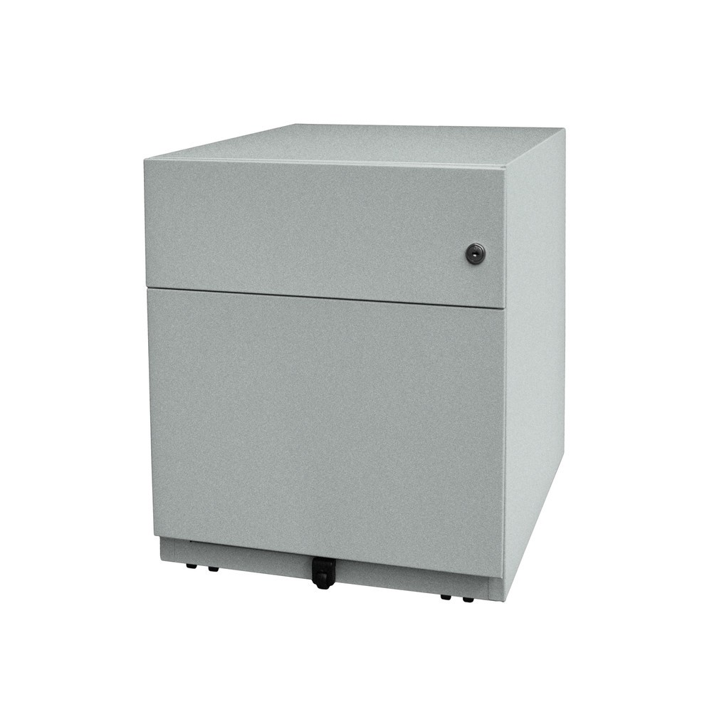 Product afbeelding: Ladekast op wielen Note™ met hangmappen en lade, hxbxd 495 x 420 x 565 mm, zilver