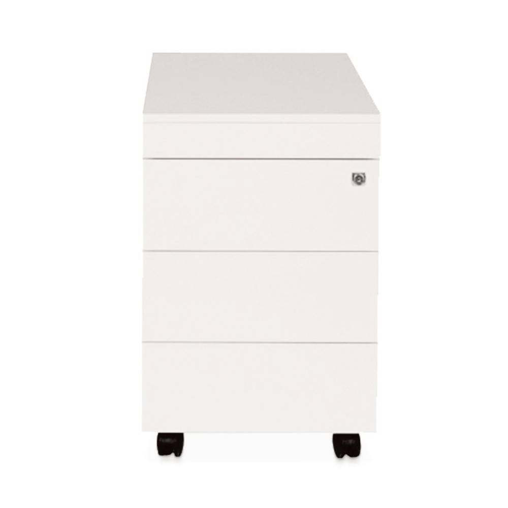 Product afbeelding: Ladekast op wielen Simplify, hxbxd 620 x 420 x 600 mm, 3 lades + materiaalvak