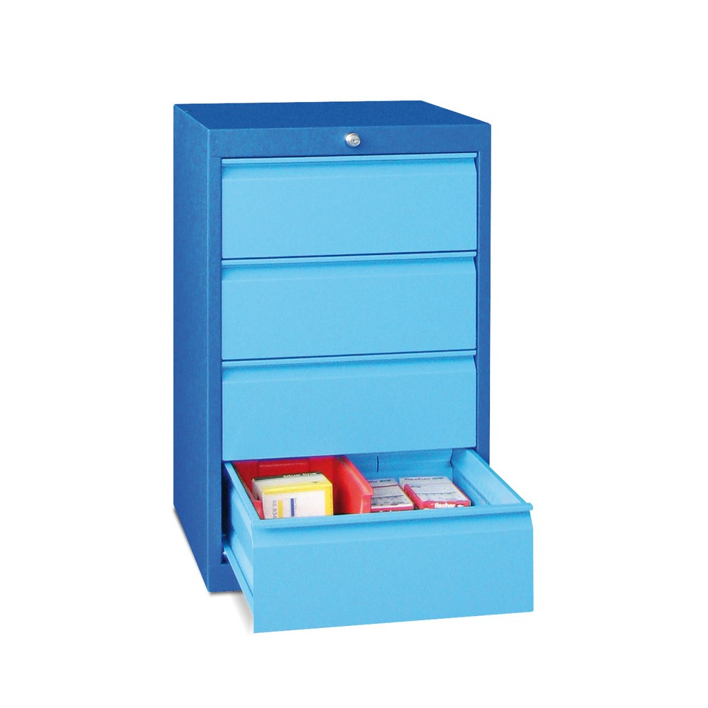 Productafbeelding nr. 2: Ladekast PAVOY, hoogte 800 mm, laden 4x175 mm, breedte 500 mm, zuiver wit, zuiver wit