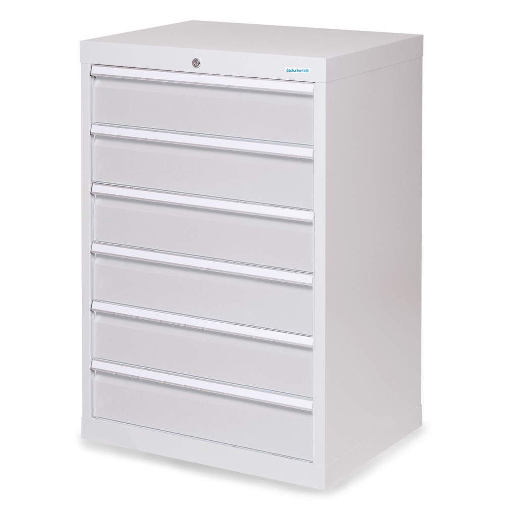 Product afbeelding: Ladekast Profi, laden 6x 150 mm, breedte 680 mm, lichtgrijs, lichtgrijs