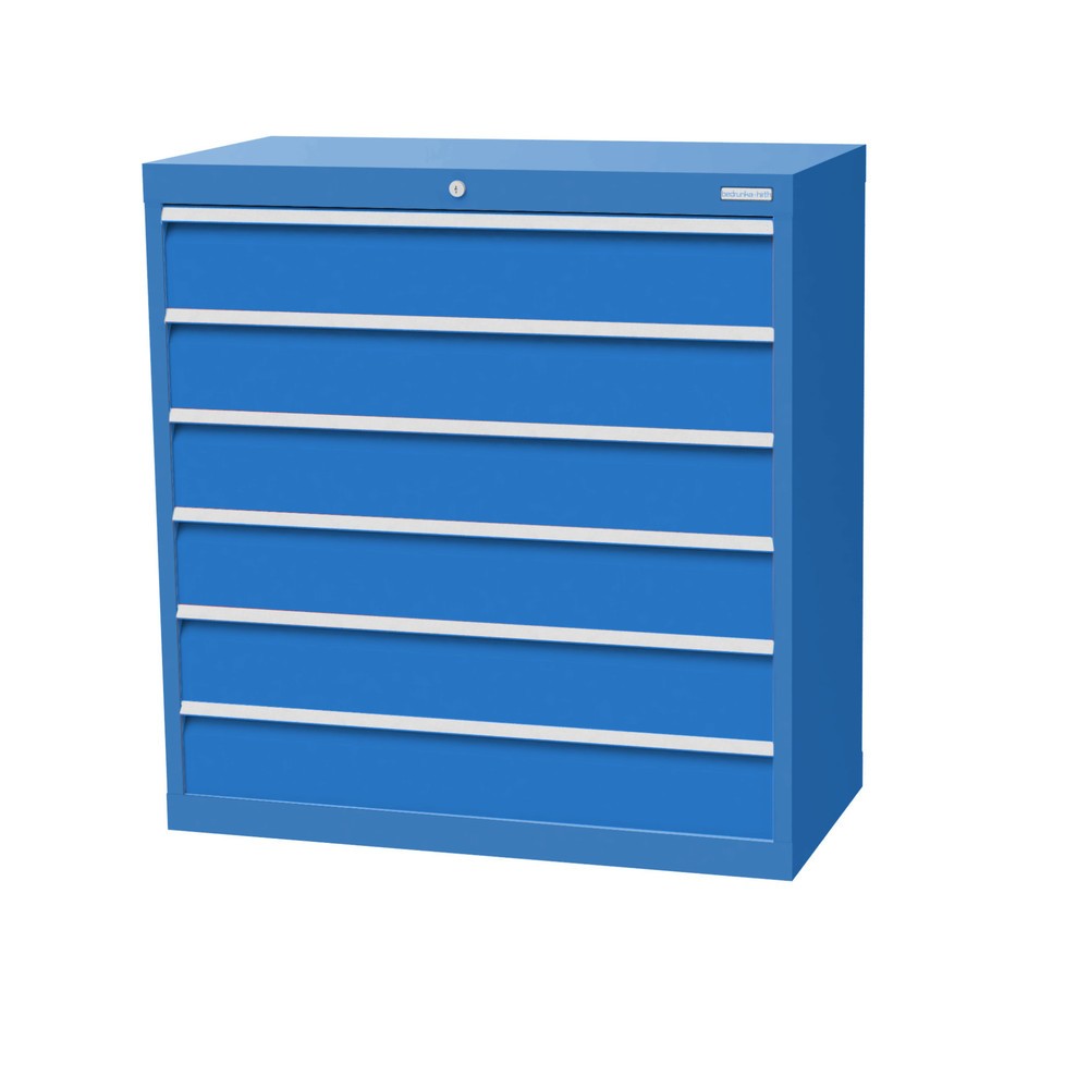 Product afbeelding: Ladekast Profi, laden 6x 150 mm, breedte 980 mm, lichtblauw, lichtblauw