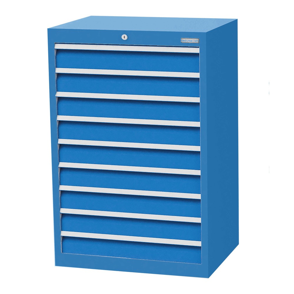 Product afbeelding: Ladekast Profi, laden 9x100 mm, breedte 680 mm, lichtblauw, lichtblauw
