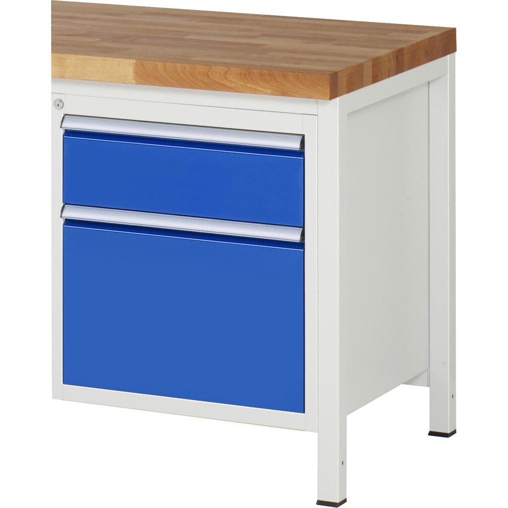 Ladekast RAU serie 7000, onderbouwkast, hxbxd 620 x 580 x 650 mm, 2 lades 1 x 180, 1 x 360 mm Product afbeelding: Ladekast RAU serie 7000, onderbouwkast, hxbxd 620 x 580 x 650 mm, 2 lades 1 x 180, 1 x 360 mm