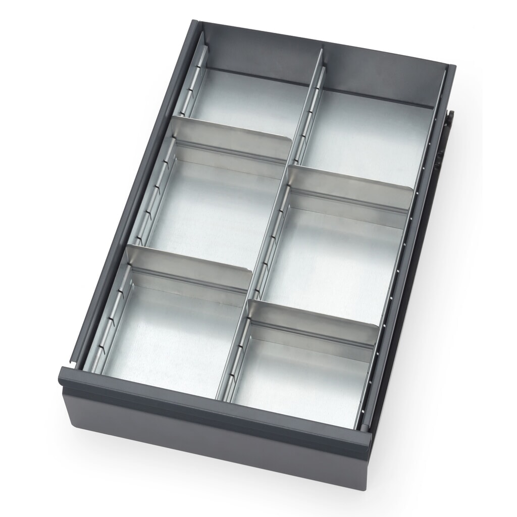 Product afbeelding: Ladeverdeler voor gereedschapswagen fetra®, 6 vakken