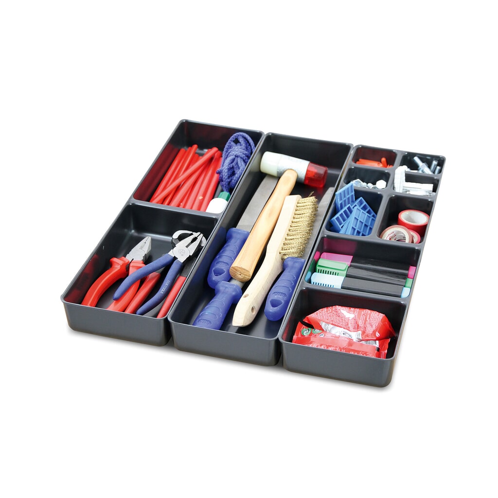 Product afbeelding: Ladeverdeler voor stalen kasten stumpf® Premium, van kunststof