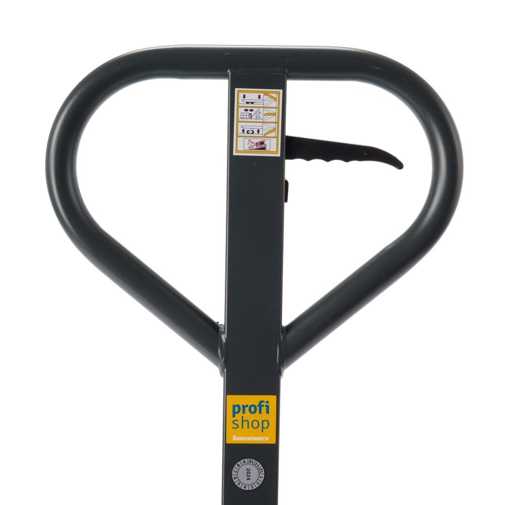 Productafbeelding nr. 2: Lage handpalletwagen Ameise® PTM 1.5 Low, draagvermogen 1.500 kg, vorklengte 1.150 mm, massief rubber / polyurethaan, tandemwielen