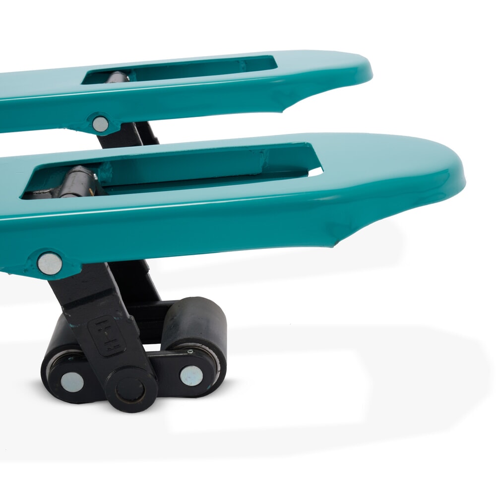Productafbeelding nr. 8: Lage handpalletwagen Ameise® PTM 1.5 Low, draagvermogen 1.500 kg, vorklengte 1.150 mm, massief rubber / polyurethaan, tandemwielen