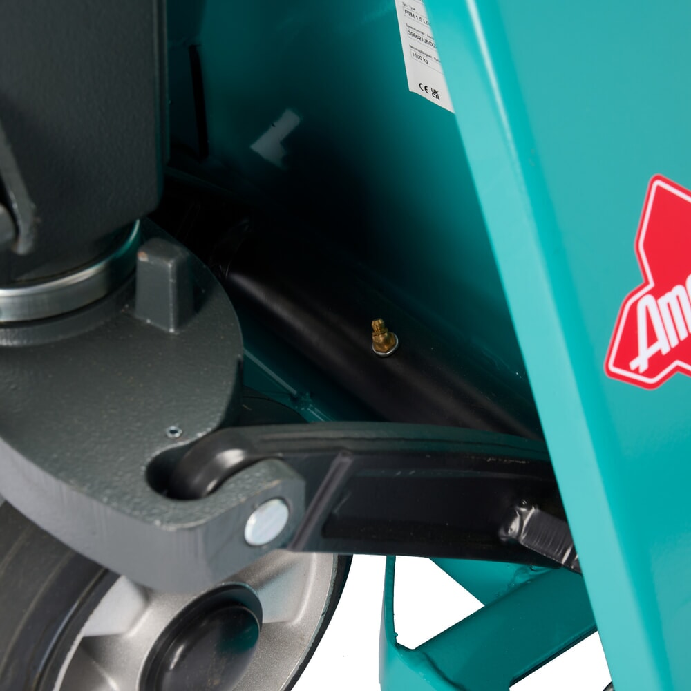 Productafbeelding nr. 8: Lage handpalletwagen Ameise® PTM 1.5 Low, draagvermogen 1.500 kg, vorklengte 1.150 mm, massief rubber / polyurethaan