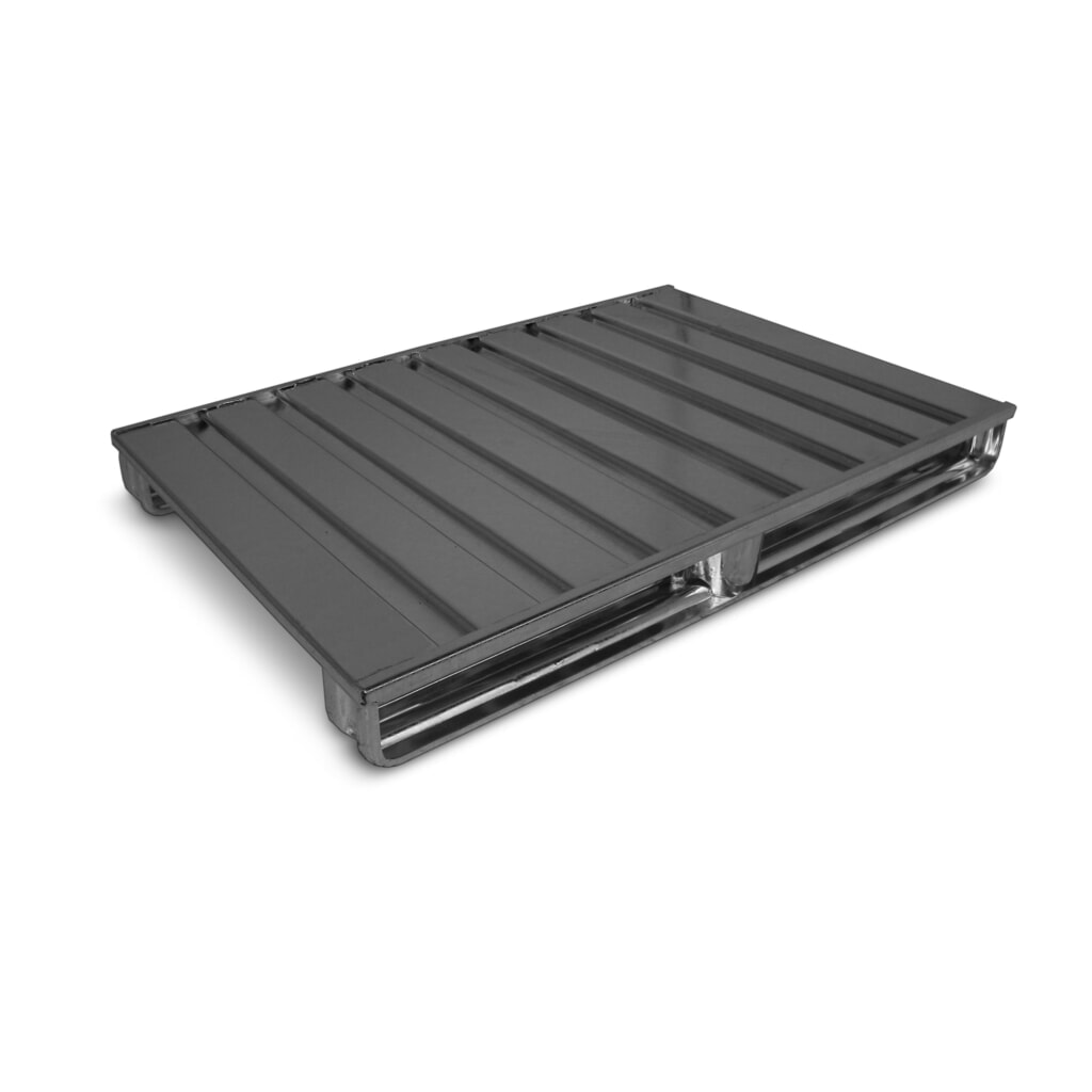 Lage pallet van plaatstaal HESON®, vuurverzinkt