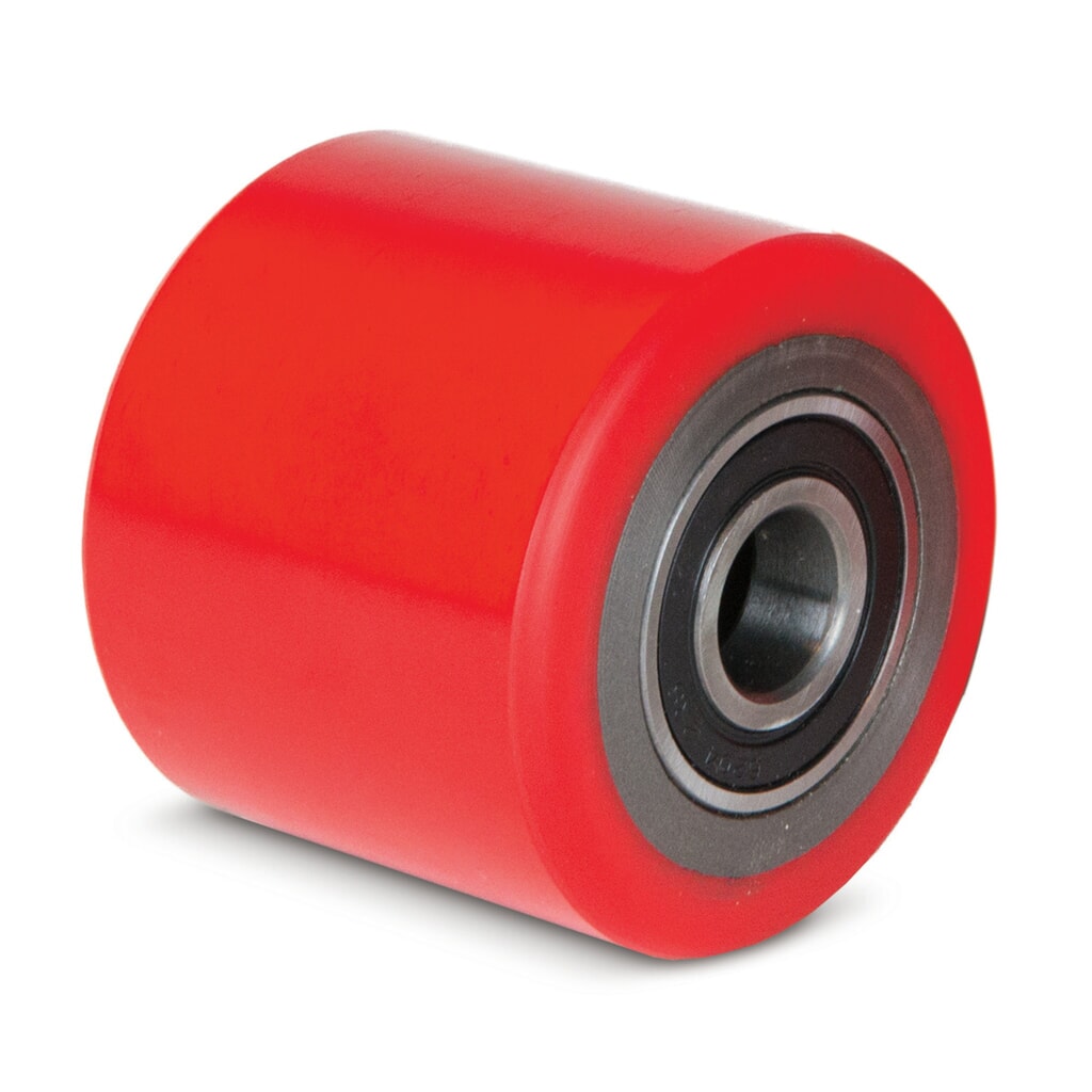 Product afbeelding: Lastwiel Ameise® type ACY20/25, BF3, BF, Delta, tandem, PU, Ø x breedte 80 x 70 mm, rood