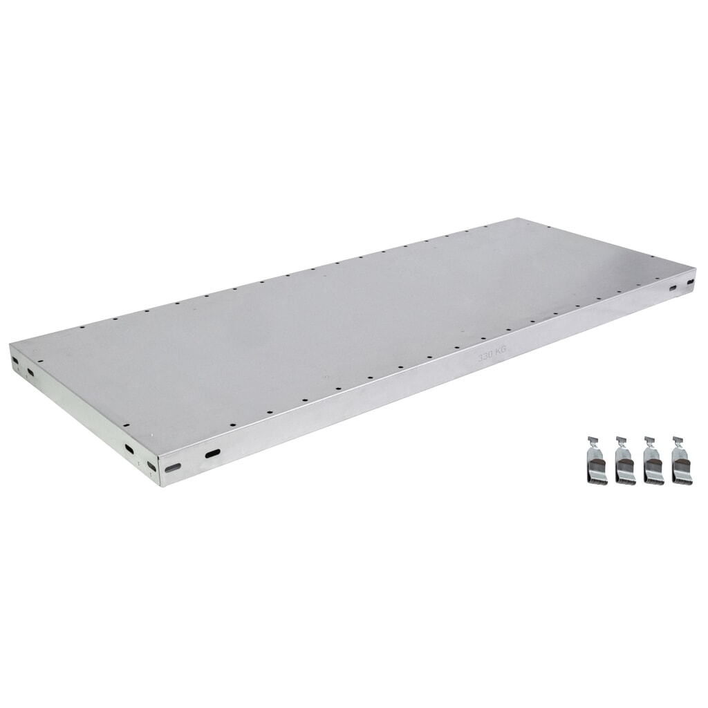 Product afbeelding: Legbord, verzinkt, voor legbordstelling SCHULTE, steekmontage, VL 330 kg, bxd 1.000 x 300 mm