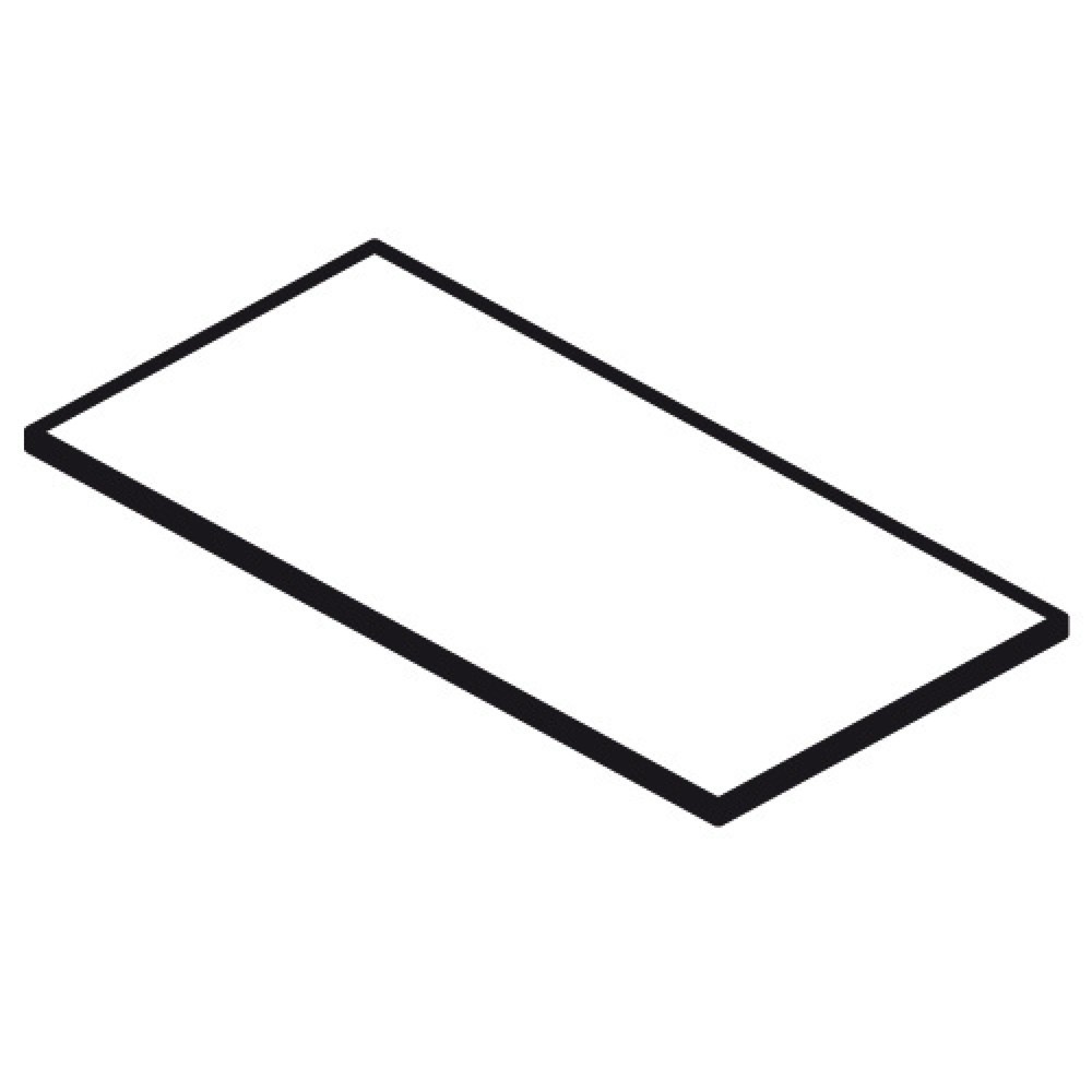 Product afbeelding: Legbord voor magazijnbak, materiaal op houtbasis, bxd 1.200 x 830 mm