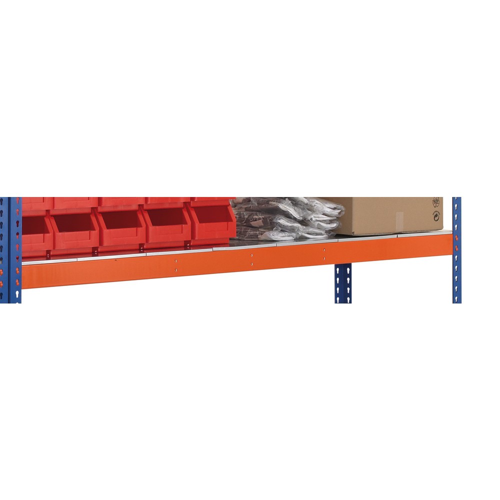 Productafbeelding nr. 2: Legbord voor grootvakstelling SCHULTE, met staalpanelen, b x d 1.536 x 621 mm, oranje