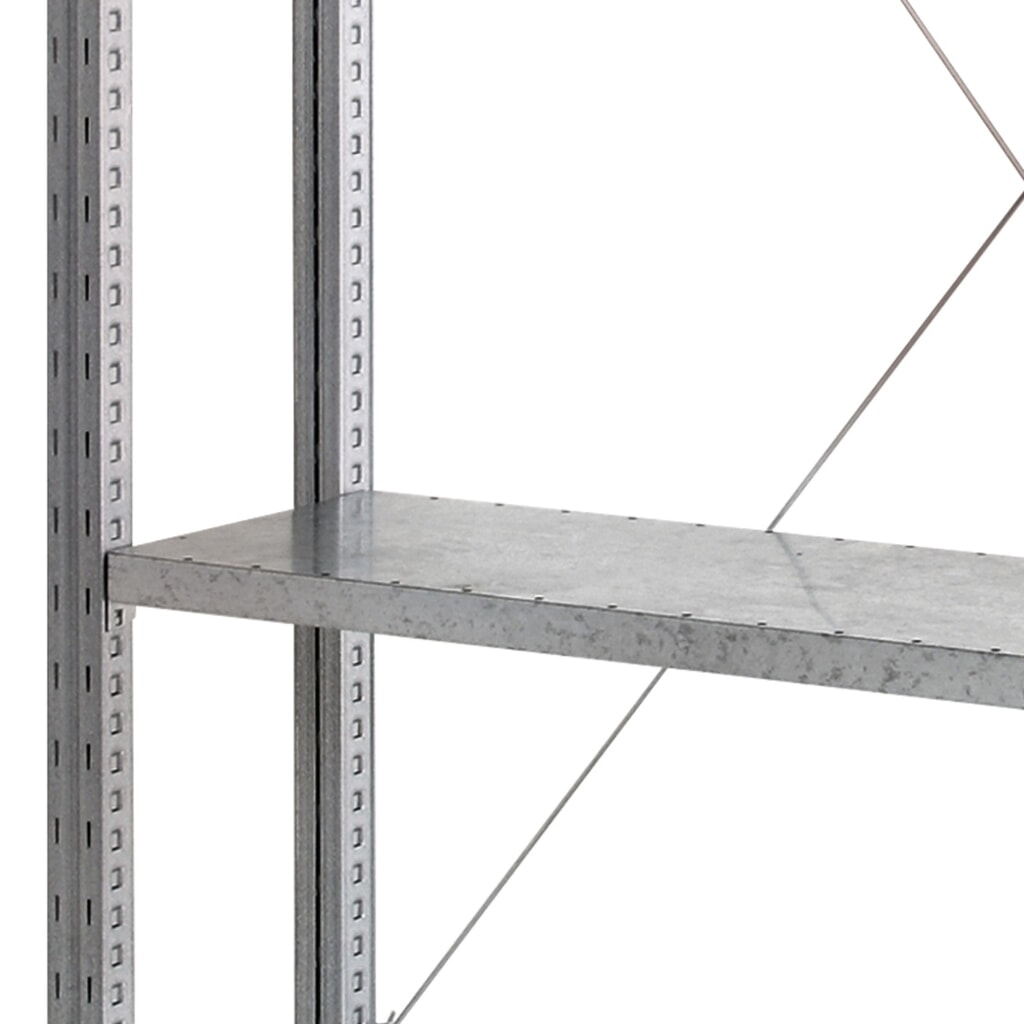 Product afbeelding: Legbord voor legbordstelling ManOrga, met staalpanelen als legborden, bxd 1.000 x 300 mm