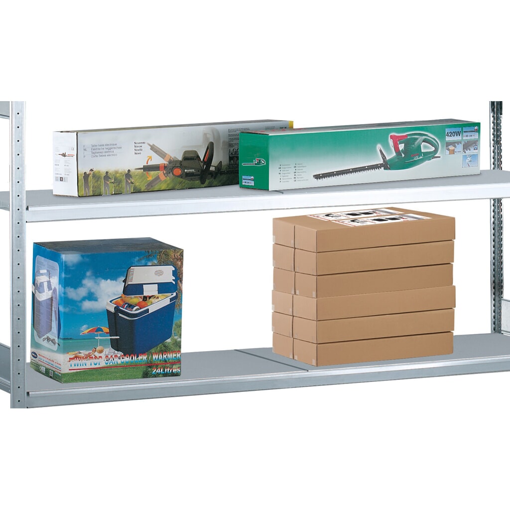 Productafbeelding nr. 2: Legbord voor legbordstelling SCHULTE met kleinmazige korven, bxd 2.500 x 400 mm