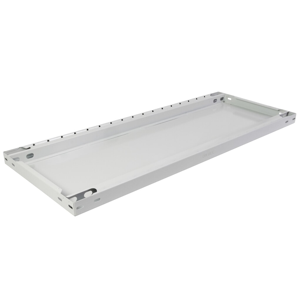 Legbord MULTIplus330 voor legbordstelling SCHULTE, vaklast 330 kg, lichtgrijs, bxd 1.000 x 300 mm Productafbeelding nr. 2: Legbord MULTIplus330 voor legbordstelling SCHULTE, vaklast 330 kg, lichtgrijs, bxd 1.000 x 300 mm