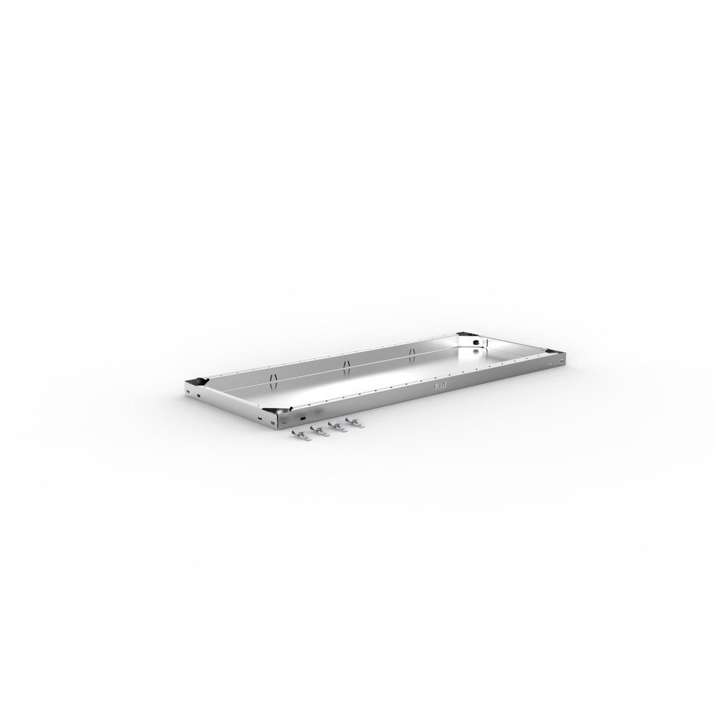 Productafbeelding nr. 2: Legbord voor legbordstelling META met inhaaksysteem, vaklast 150 kg, verzinkt, bxd 1.000 x 400 mm