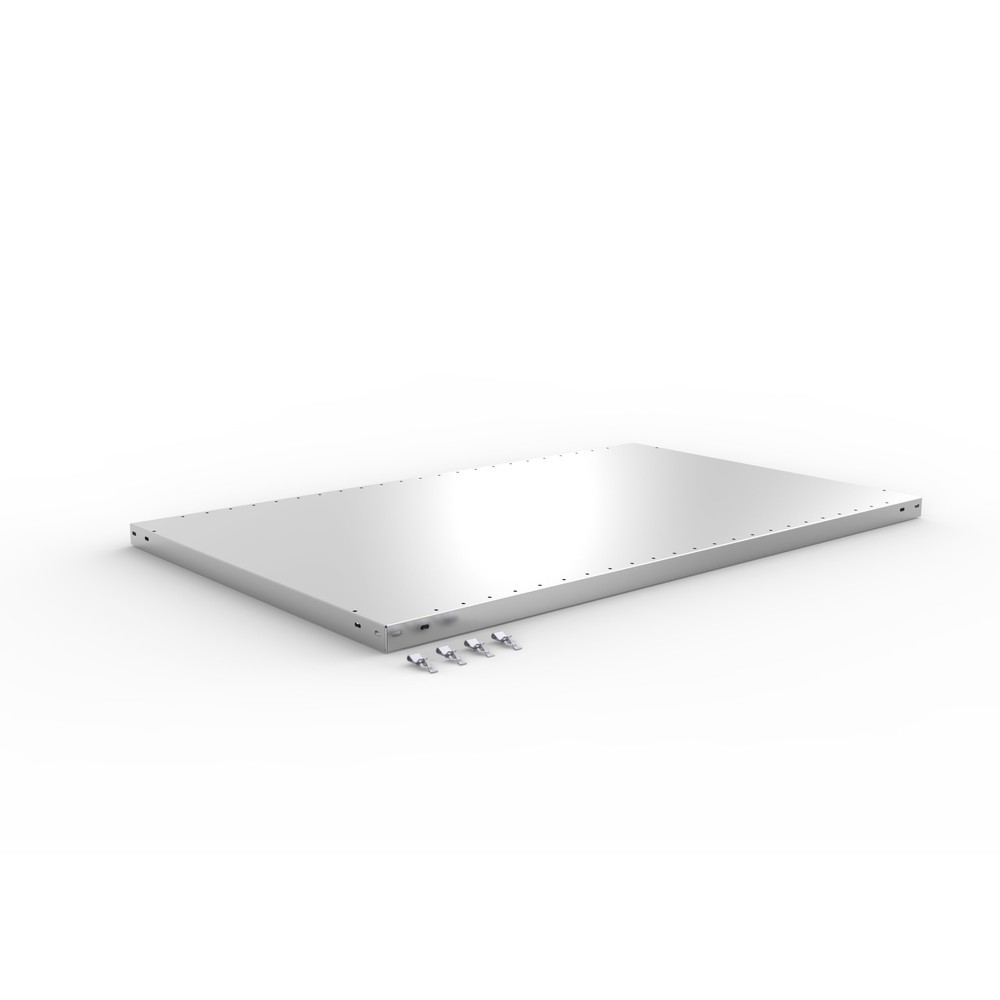 Product afbeelding: Legbord voor legbordstelling META met inhaaksysteem, vaklast 230 kg, verzinkt, bxd 1.300 x 800 mm