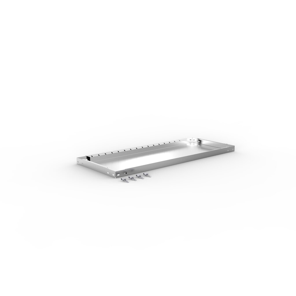 Product afbeelding: Legbord voor legbordstelling META met inhaaksysteem, vaklast 230 kg, verzinkt, bxd 1.000 x 400 mm