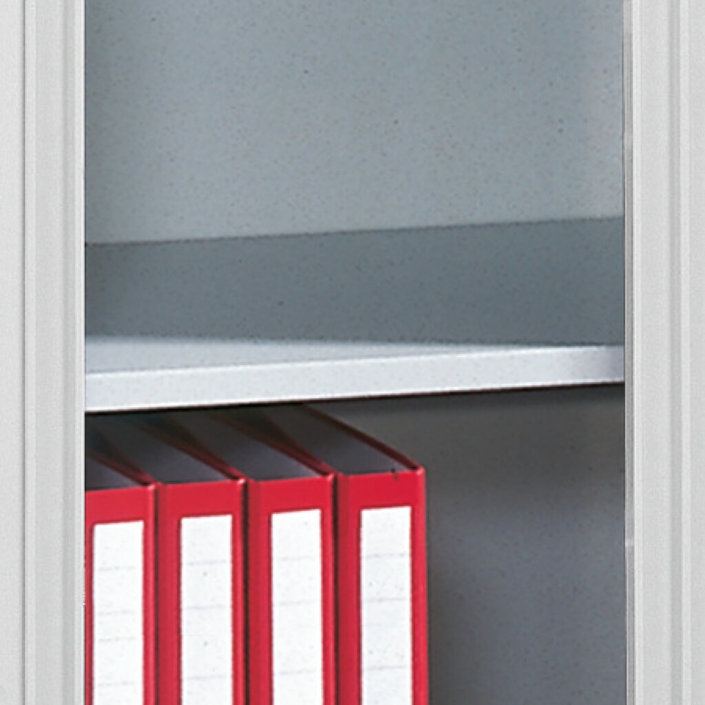 Legplank voor rolluikkast BISLEY, breedte 800 mm, zwart Product afbeelding: Legplank voor rolluikkast BISLEY, breedte 800 mm, zwart