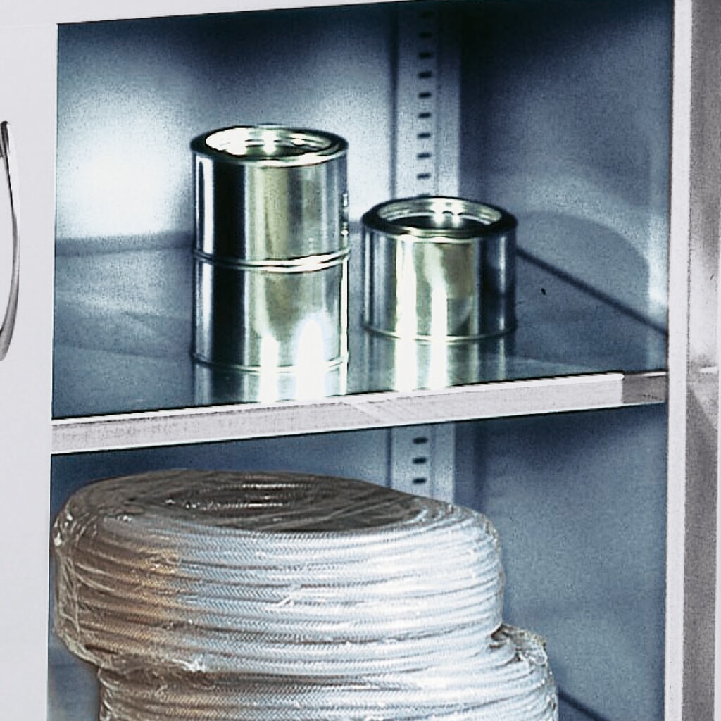 Legbord voor zwaarlastschuifdeurkast C+P, bxd 1.600 x 500 mm Product afbeelding: Legbord voor zwaarlastschuifdeurkast C+P, bxd 1.600 x 500 mm