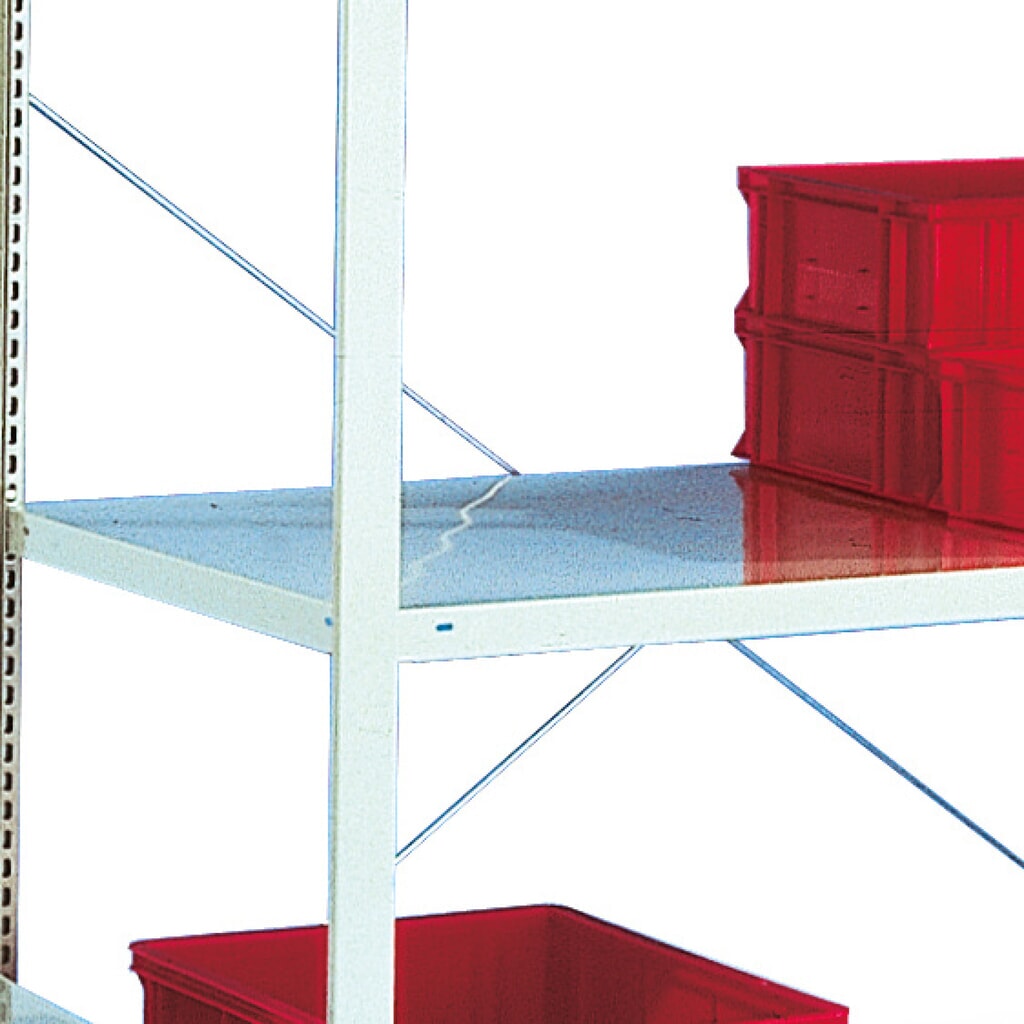 Product afbeelding: Legbord voor grootvakstelling META, eenzijdig, lichtgrijs, bxd 1.300 x 400 mm
