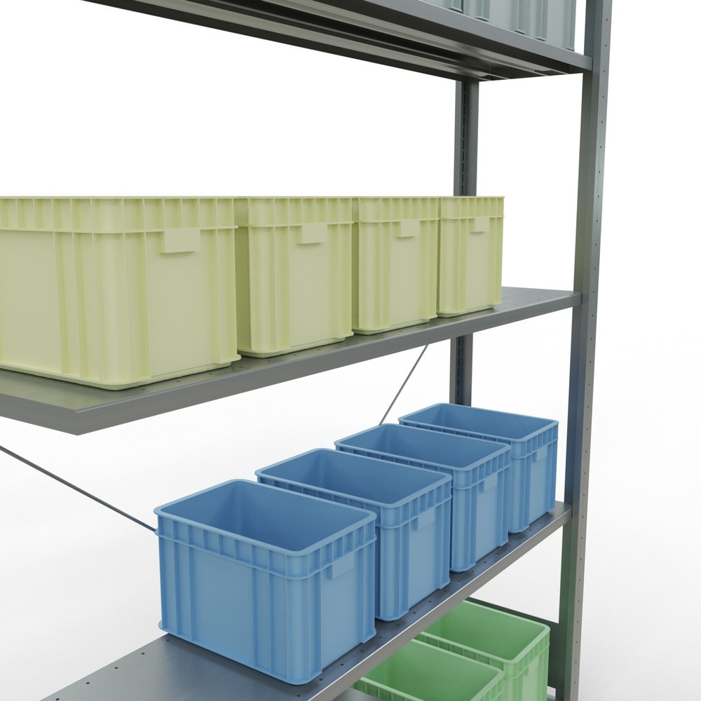 Productafbeelding nr. 3: LLegbordstelling inhangsysteem, AV, VL 150 kg, verzinkt, hxbxd 2.000 x 1.300 x 300 mm