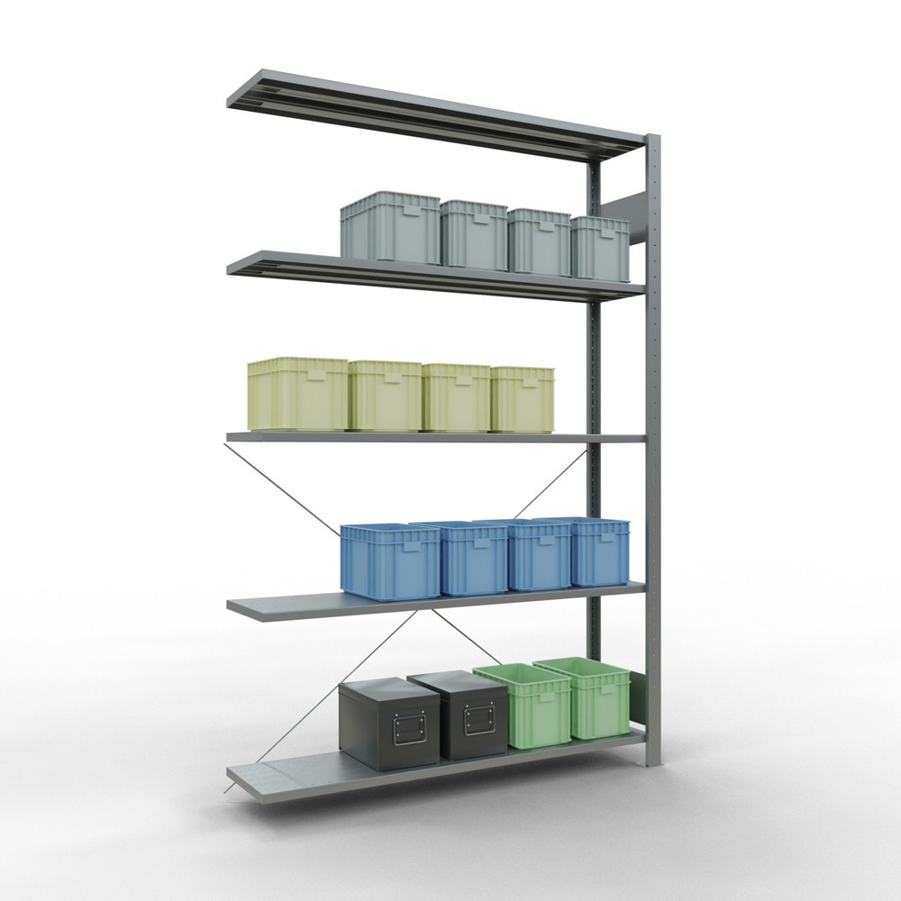 Productafbeelding nr. 4: LLegbordstelling inhangsysteem, AV, VL 150 kg, verzinkt, hxbxd 2.000 x 1.300 x 300 mm