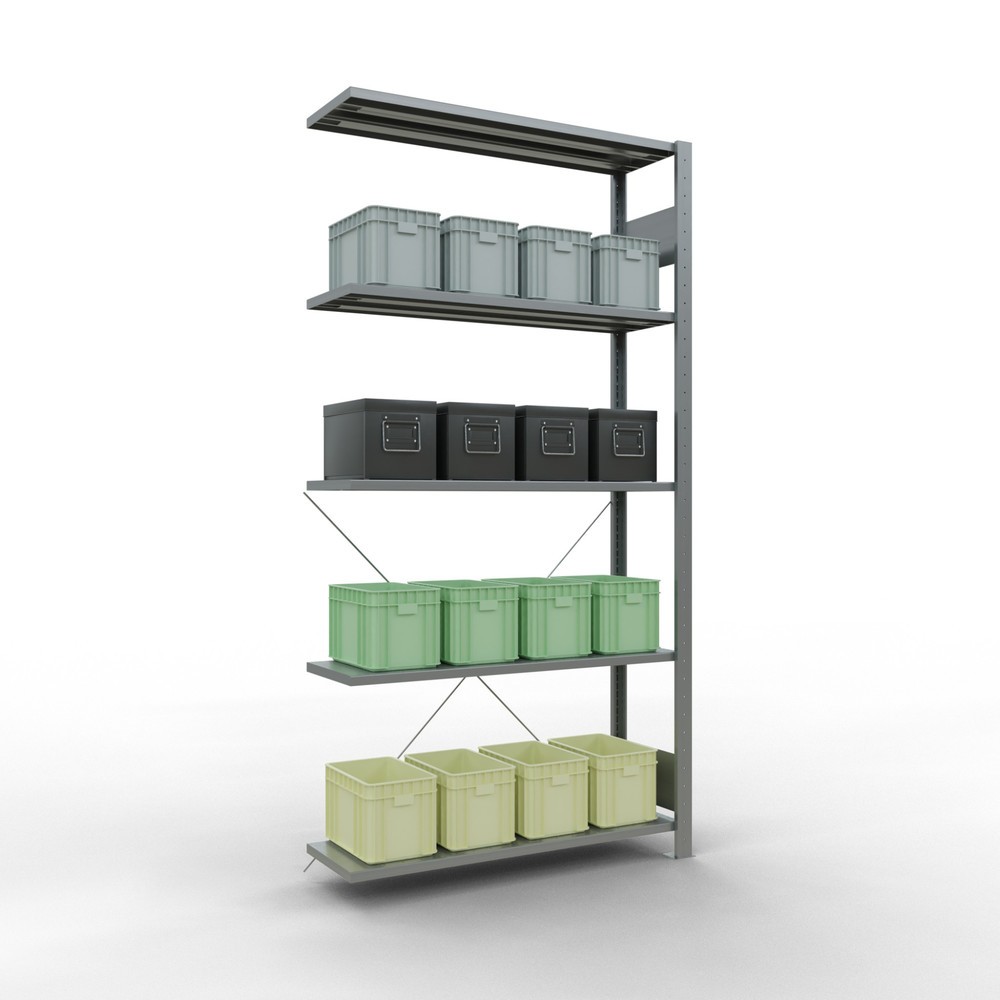 Productafbeelding nr. 4: LLegbordstelling inhangsysteem, AV, VL 150 kg, verzinkt, hxbxd 2.000 x 1.000 x 300 mm