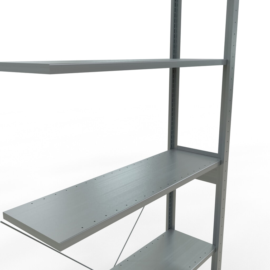 LLegbordstelling inhangsysteem, AV, VL 150 kg, verzinkt, hxbxd 2.500 x 1.000 x 300 mm Productafbeelding nr. 5: LLegbordstelling inhangsysteem, AV, VL 150 kg, verzinkt, hxbxd 2.500 x 1.000 x 300 mm