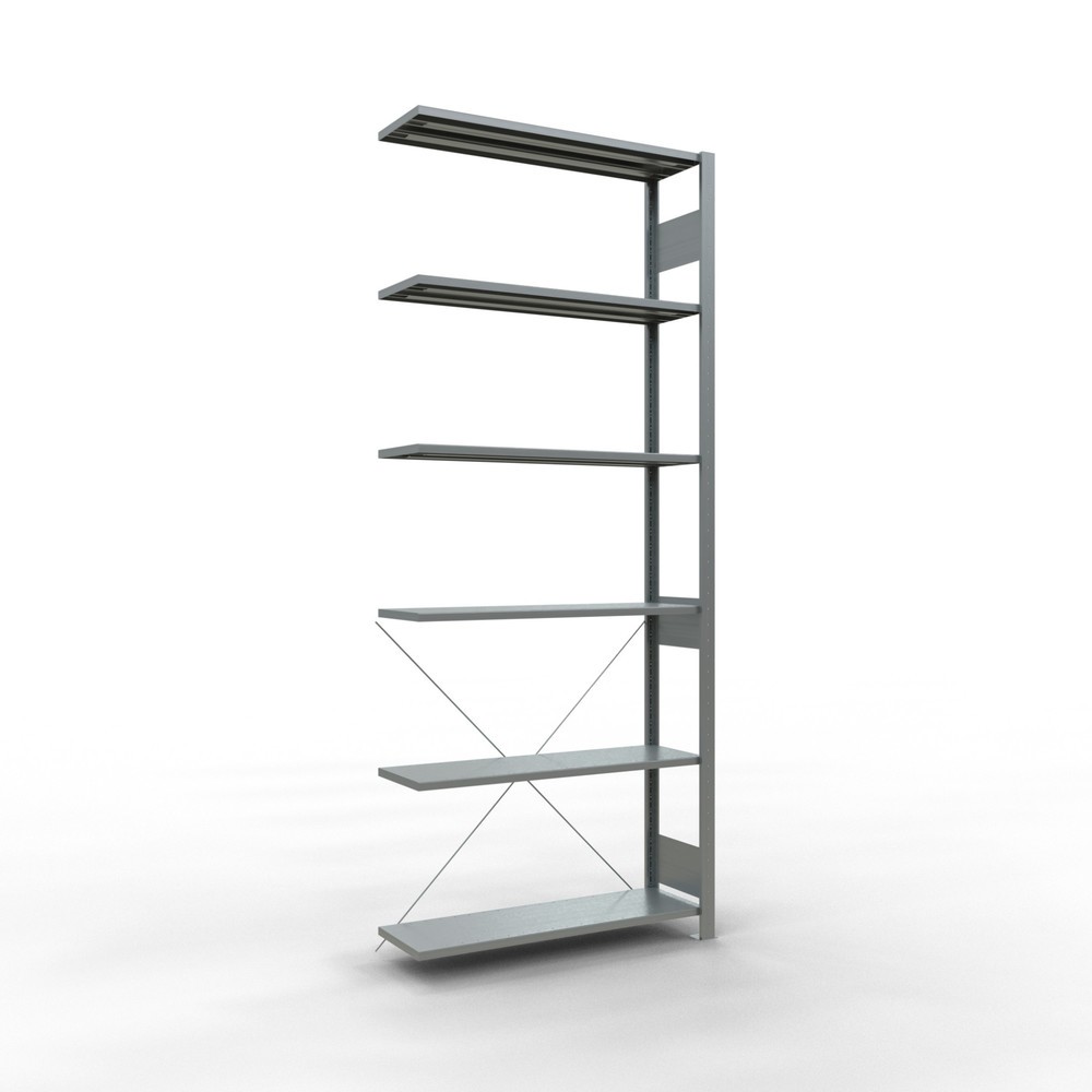 Product afbeelding: LLegbordstelling inhangsysteem, AV, VL 150 kg, verzinkt, hxbxd 2.500 x 1.000 x 300 mm
