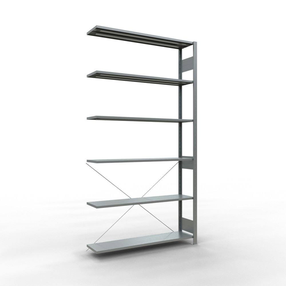 Productafbeelding nr. 1: LLegbordstelling inhangsysteem, AV, VL 150 kg, verzinkt, hxbxd 2.500 x 1.300 x 300 mm