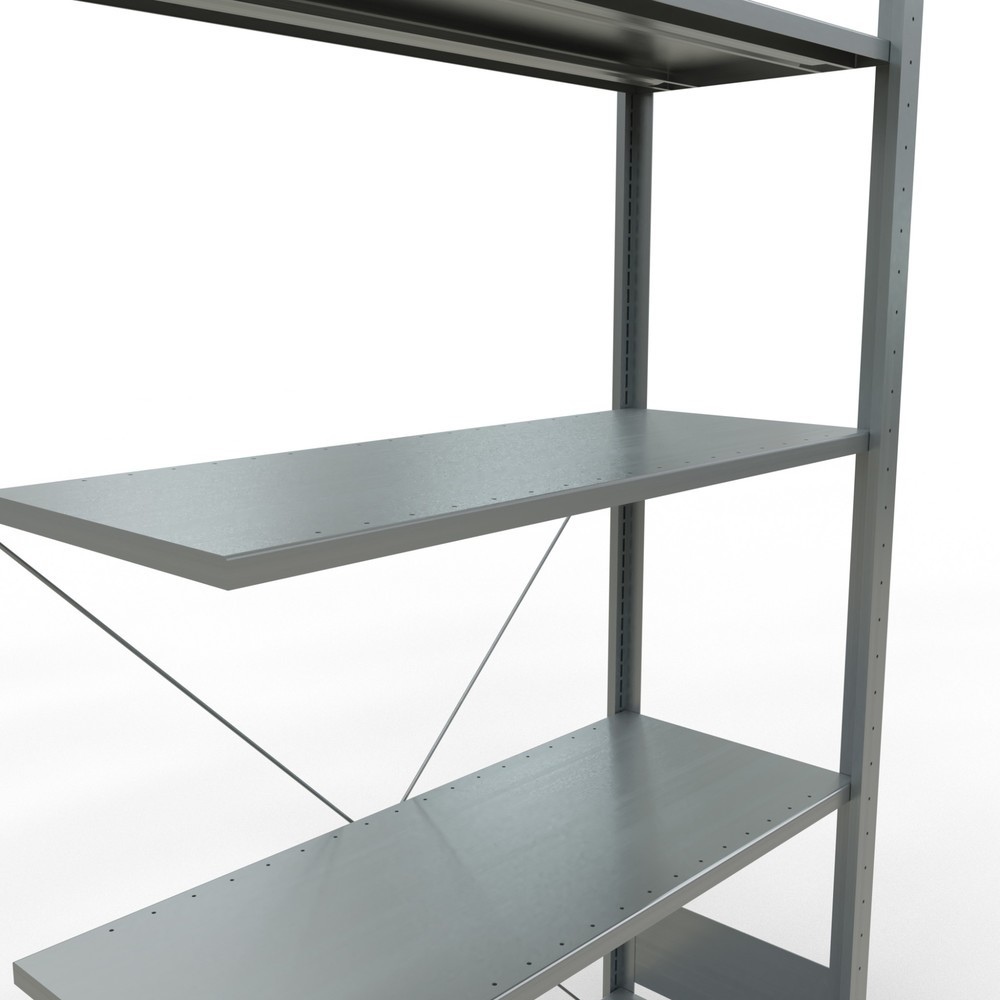 Productafbeelding nr. 5: LLegbordstelling inhangsysteem, AV, VL 150 kg, verzinkt, hxbxd 2.000 x 1.000 x 400 mm