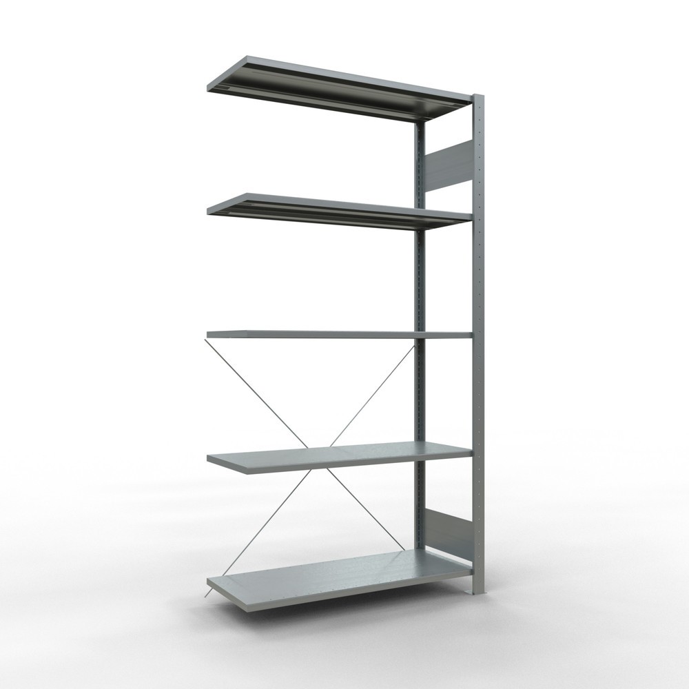 Product afbeelding: LLegbordstelling inhangsysteem, AV, VL 150 kg, verzinkt, hxbxd 2.000 x 1.000 x 400 mm