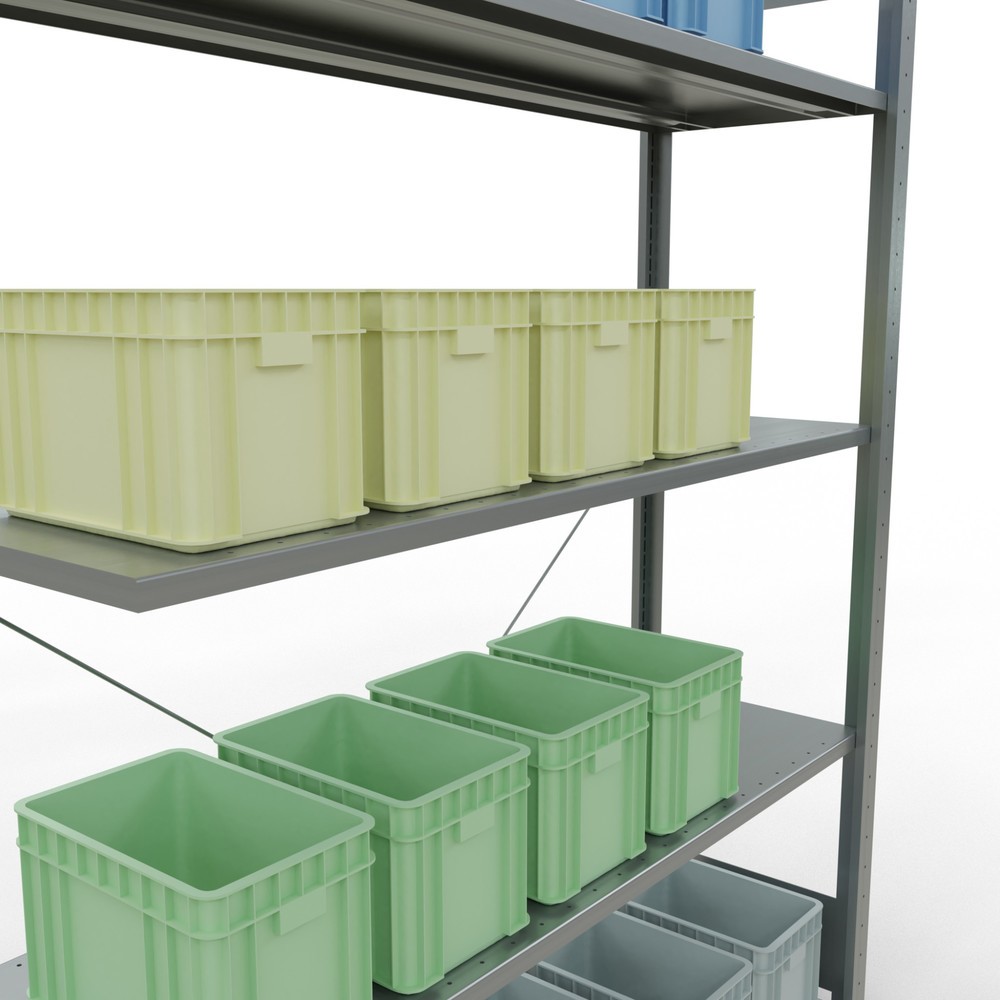 Productafbeelding nr. 4: LLegbordstelling inhangsysteem, AV, VL 150 kg, verzinkt, hxbxd 2.000 x 1.300 x 400 mm