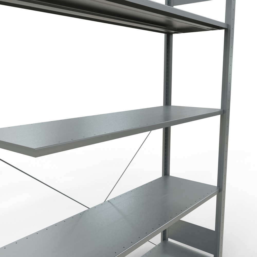 Productafbeelding nr. 5: LLegbordstelling inhangsysteem, AV, VL 150 kg, verzinkt, hxbxd 2.000 x 1.300 x 400 mm