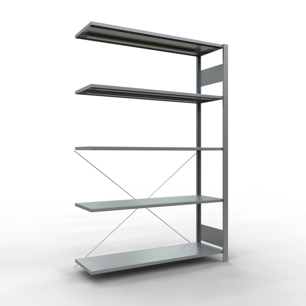 Product afbeelding: LLegbordstelling inhangsysteem, AV, VL 150 kg, verzinkt, hxbxd 2.000 x 1.300 x 400 mm