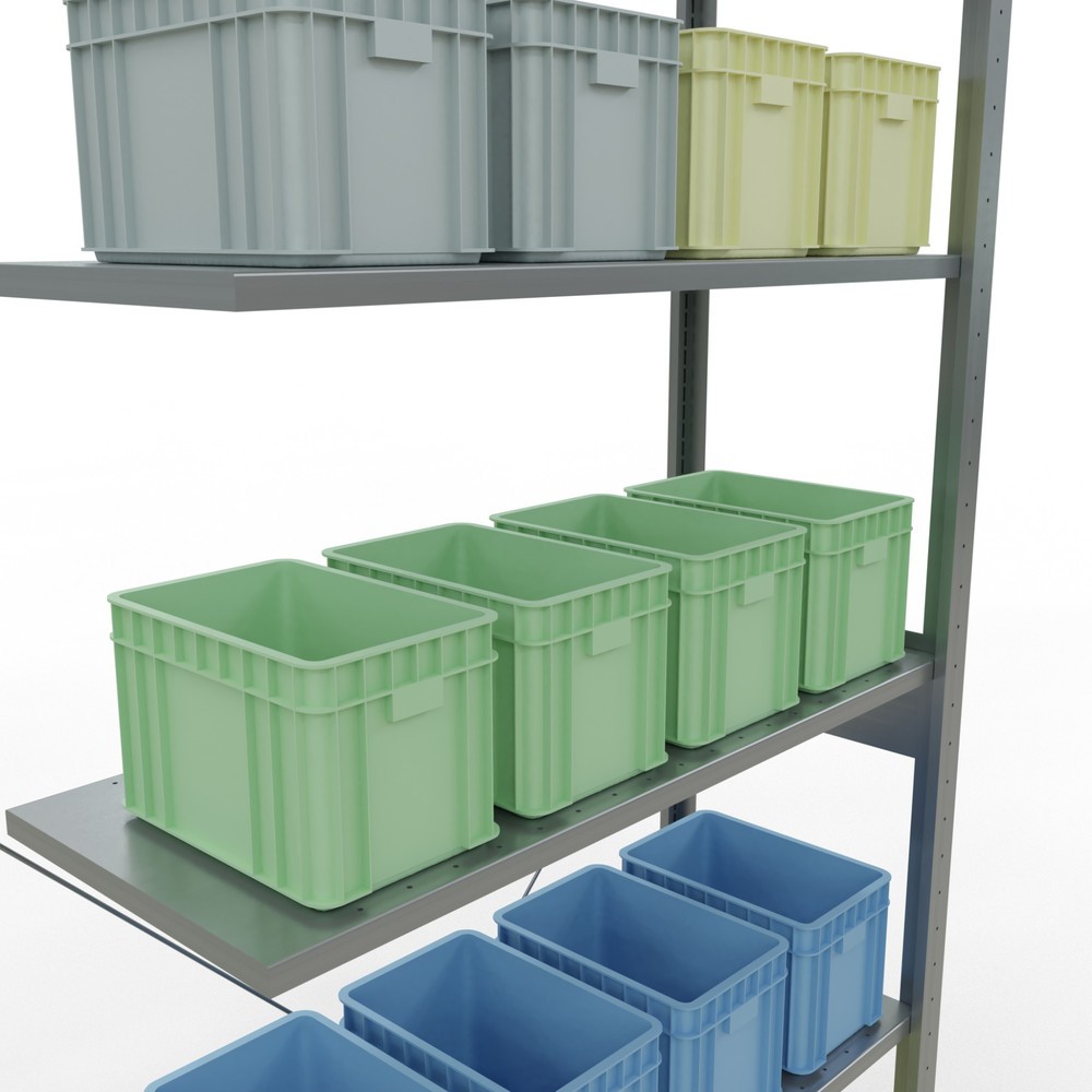 Productafbeelding nr. 4: LLegbordstelling inhangsysteem, AV, VL 150 kg, verzinkt, hxbxd 2.500 x 1.000 x 400 mm