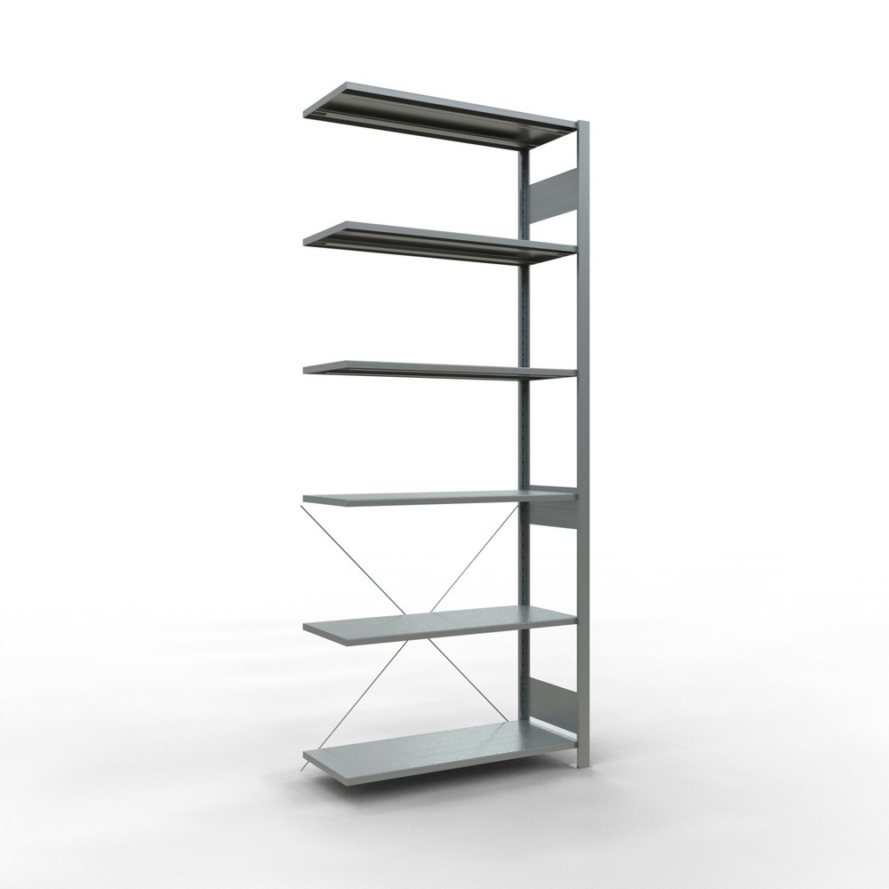 Product afbeelding: LLegbordstelling inhangsysteem, AV, VL 150 kg, verzinkt, hxbxd 2.500 x 1.000 x 400 mm
