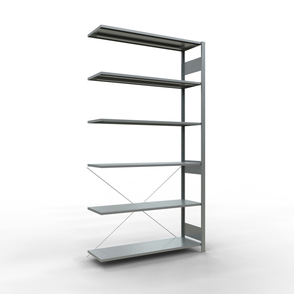 Product afbeelding: LLegbordstelling inhangsysteem, AV, VL 150 kg, verzinkt, hxbxd 2.500 x 1.300 x 400 mm