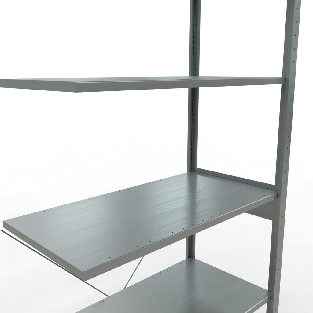 LLegbordstelling inhangsysteem, AV, VL 150 kg, verzinkt, hxbxd 2.500 x 1.000 x 500 mm Productafbeelding nr. 5: LLegbordstelling inhangsysteem, AV, VL 150 kg, verzinkt, hxbxd 2.500 x 1.000 x 500 mm