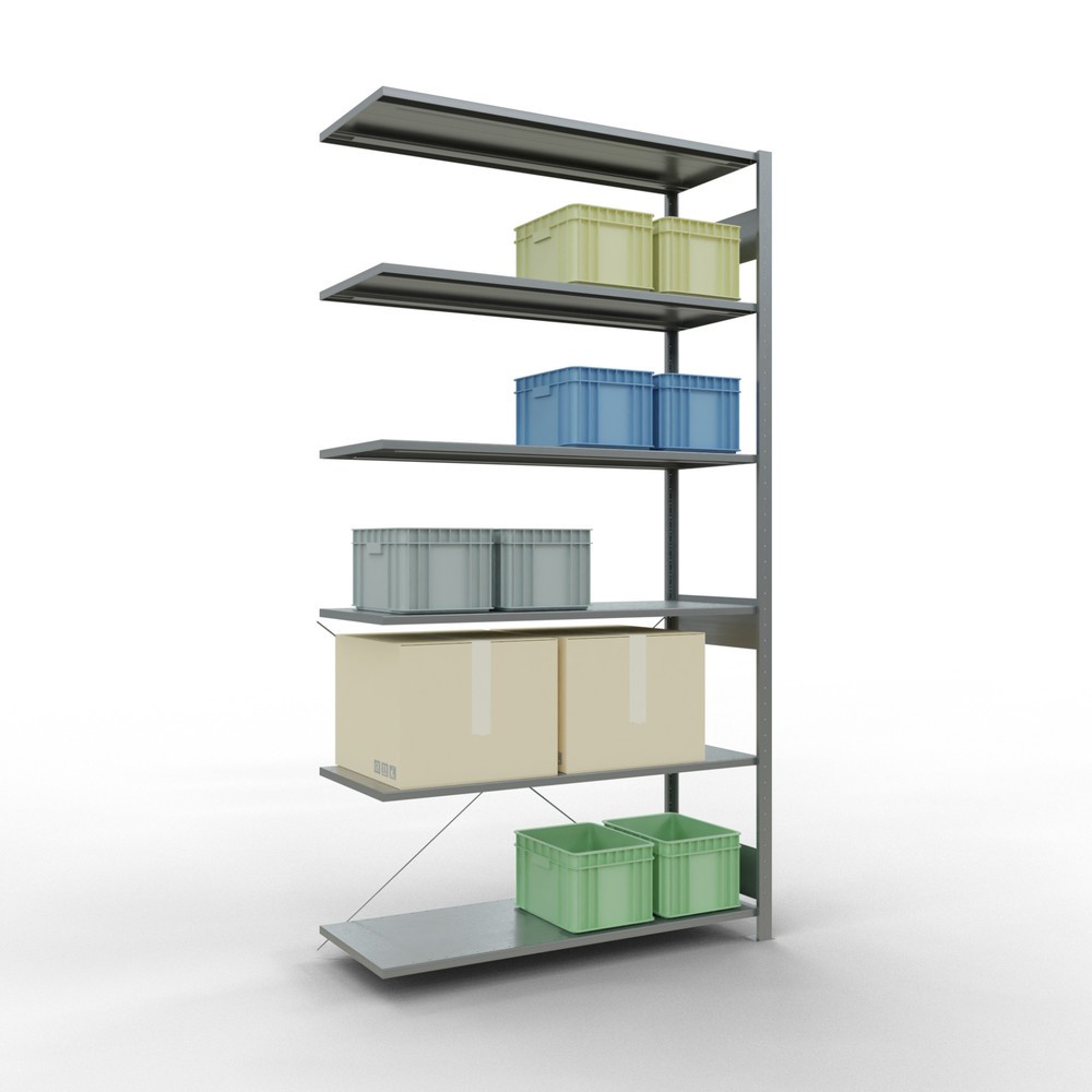 Productafbeelding nr. 3: LLegbordstelling inhangsysteem, AV, VL 150 kg, verzinkt, hxbxd 2.500 x 1.300 x 500 mm