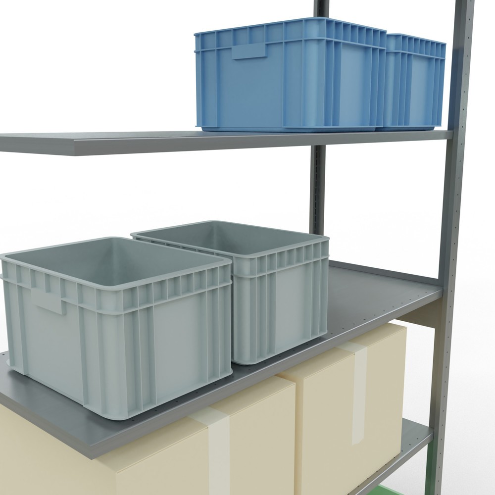 Productafbeelding nr. 4: LLegbordstelling inhangsysteem, AV, VL 150 kg, verzinkt, hxbxd 2.500 x 1.300 x 500 mm
